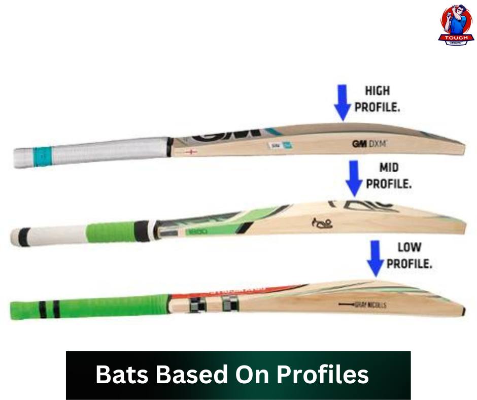 Bat Profiles Cricket bat types