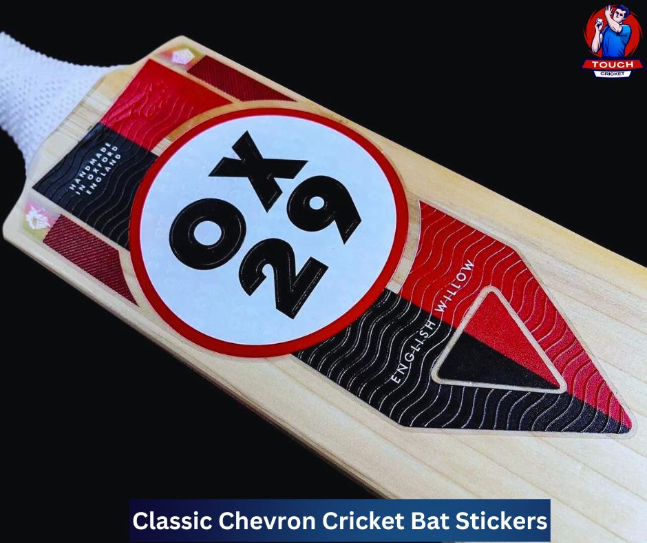 Classic Chevron Cricket Bat Stickers