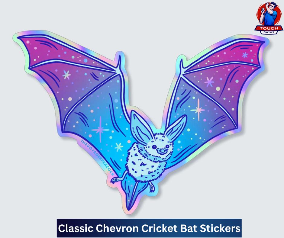 Cosmic Galaxy Cricket Bat Stickers